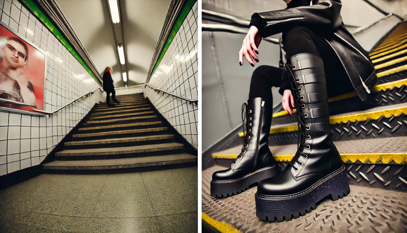 Výber doplnkov k gotickým topánkam - Castle Gothic